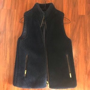 J Crew Plush Fleece Excursion Vest